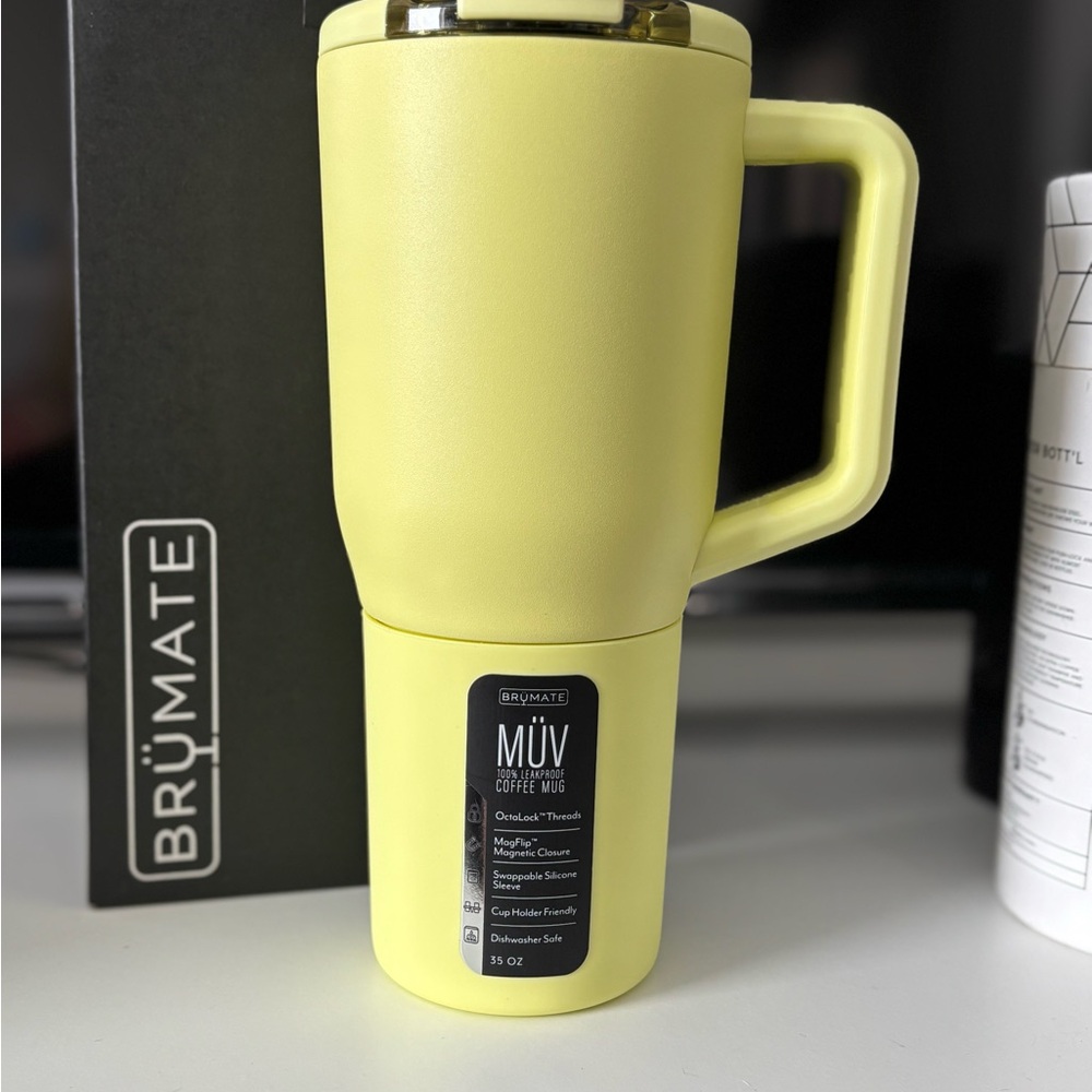 BrüMate Yellow MÜV Coffee Mug